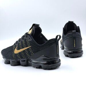 Nike Air VaporMax Flyknit 3 GS 'Black Gold'
